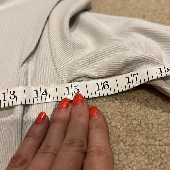 NWOT Michael Stars light gray mock turtleneck! - Picture 6 of 10